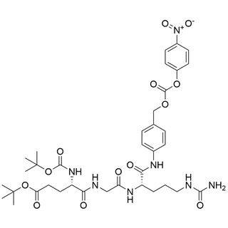 N-Boc-Glu(OtBu)-Gly-Cit-PAB-PNP