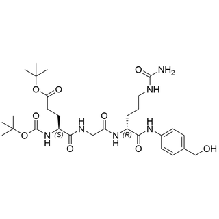 N-Boc-Glu(OtBu)-Gly-D-Cit-PAB-OH