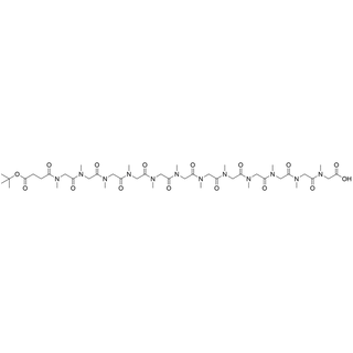 mono tert-butyl Succinyl-pSar12-OH