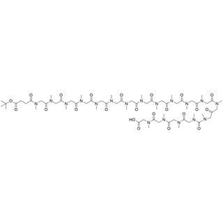 mono tert-butyl Succinyl-pSar18-OH