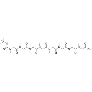 Boc-pSar8-OH