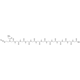 Gly-N-(2-azidoethyl)-Gly-pSar12-OH