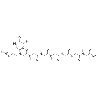 2-Bromo-Ac-Gly-N-(2-azidoethyl)-Gly-pSar6-OH