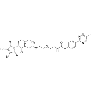 N-DBM-Lys(azido)-PEG2-MTz