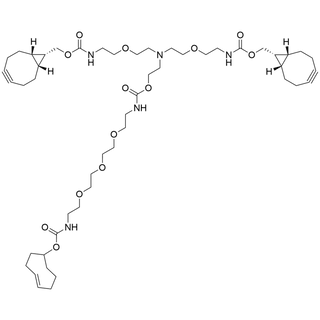 N-(TCO-PEG3-Carbamate)-N-Bis(BCN-PEG1)