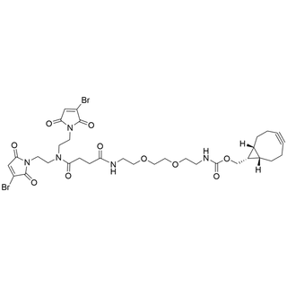Bis(2-MBM-ethyl)amino)-Succinamic-PEG2-BCN