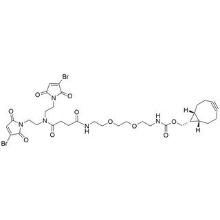 Bis(2-MBM-ethyl)amino)-Succinamic-NH2-C1-PEG3-Glutarate-MTz