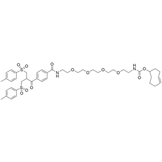 Bis-sulfone-PEG4-TCO