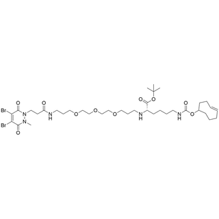 Br2PD-NH2-C1-PEG3-Lys(TCO)-OtBu