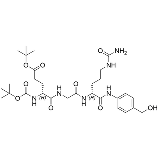 N-Boc-D-Glu(OtBu)-Gly-D-Cit-PAB-OH