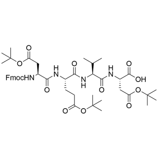 Fmoc-Asp(OBu-t)-Glu(OBu-t)-Val-Asp(OBu-t)-OH