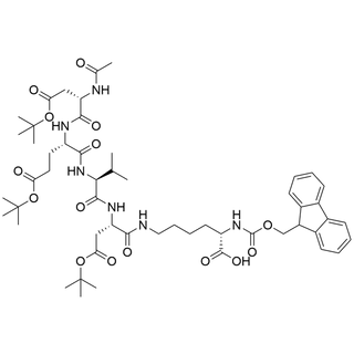 Ac-Asp(OBu-t)-Glu(OBu-t)-Val-Asp(OBu-t)-N2-Fmoc-Lys-OH