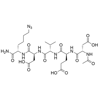 Ac-Asp-Glu-Val-Asp-Lys(diazo)-NH2