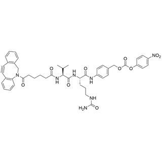 DBCO-Adipic-Val-Cit-PAB-PNP