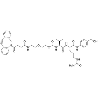 DBCO-PEG1-Carboxy-Val-Cit-PAB