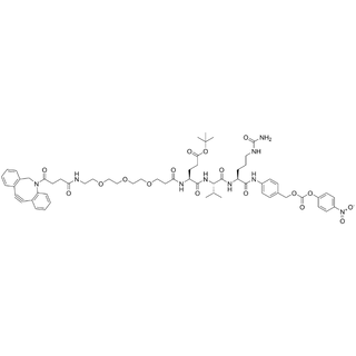 DBCO-PEG3-EVCit-PAB-PNP