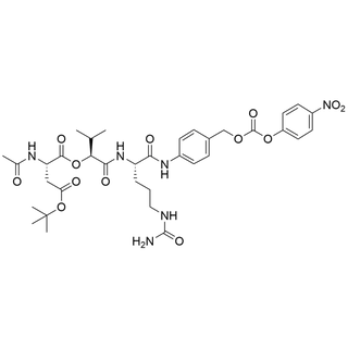 Ac-Asp(OBu-t)-Val-Cit-PABC-PNP