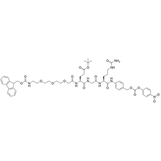 N-Fmoc-PEG3-CH2COOH-Glu(OBu-t)-Gly-Cit-PABC-PNP