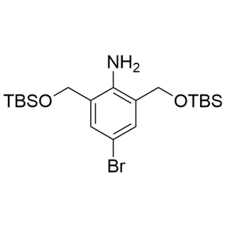 4-bromo-2,6-bis(((tert-butyldimethylsilyl)oxy)methyl)aniline