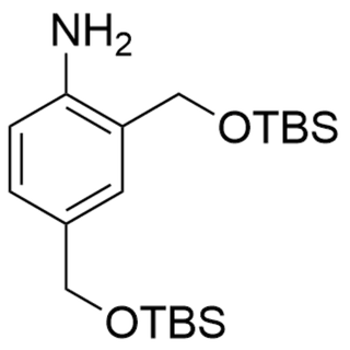 2,4-bis(((tert-butyldimethylsilyl)oxy)methyl)aniline