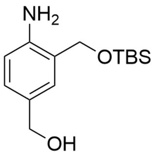 (4-amino-3-(((tert-butyldimethylsilyl)oxy)methyl)phenyl)methanol