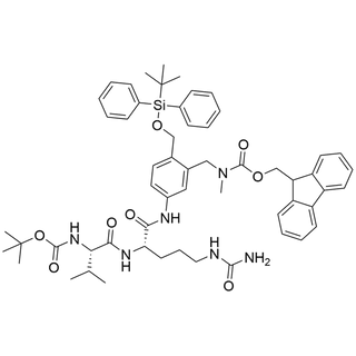 Boc-Val-Cit-PAB(4-TBDPS-3-Fmoc-N-methlamine)