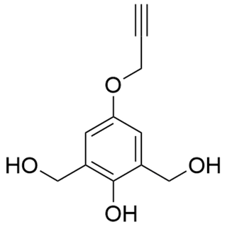 (2-hydroxy-5-(prop-2-yn-1-yloxy)-1,3-phenylene)dimethanol