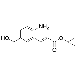 tert-butyl (E)-3-(2-amino-5-(hydroxymethyl)phenyl)acrylate