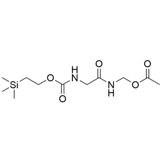 Teoc-Gly-NH-CH2-O-Ac