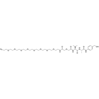 Azido-PEG8-diglycolamide-Val-Ala-PAB-OH