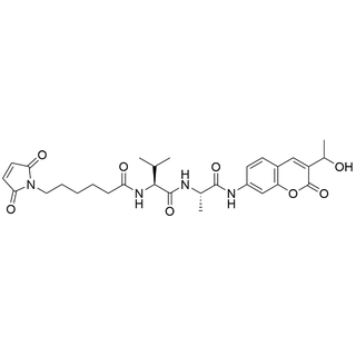 Mc-Val-Ala-1-(7-amino-2-oxo-2H-chromen-3-yl)ethyl-OH