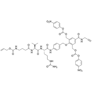 Alloc-4-AA-Val-Cit-PAB-2,6-bis(CH2-PNP)-4-propargyl amide