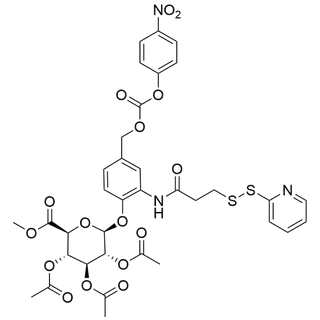 MAC glucuronide linker-2-N-SPDP-CH2O-PNP