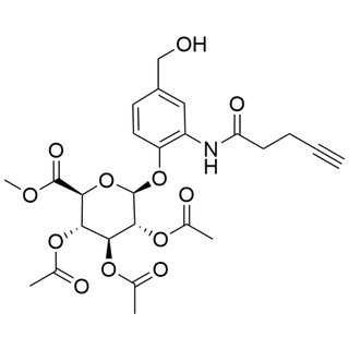 MAC glucuronide linker-2-N-pent-4-ynoic amide