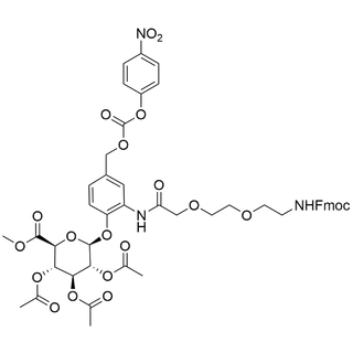 MAC glucuronide linker-2-N-C2-PEG2-NHFmoc-PNP
