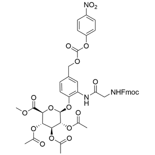 MAC glucuronide linker-2-N-Fmoc-Gly-CH2O-PNP