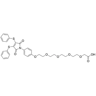 4-DTM-phenoxy-PEG5-CH2COOH