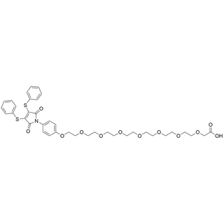 4-DTM-phenoxy-PEG8-CH2COOH