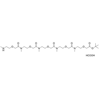 tert-butyl 8,14,20,26-tetramethyl-7,13,19,25-tetraoxo-5,11,17,23,29-pentaoxa-2,8,14,20,26-pentaazahentriacontan-31-oate Formate