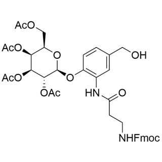 4-(Hydroxymethyl)-2-(Fmoc-beta-Ala-amino)phenyl 2,3,4,6-tetra-O-acetyl-beta-D-galactopyranoside
