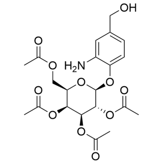4-(Hydroxymethyl)-2-aminophenyl 2,3,4,6-tetra-O-acetyl-beta-D-galactopyranoside