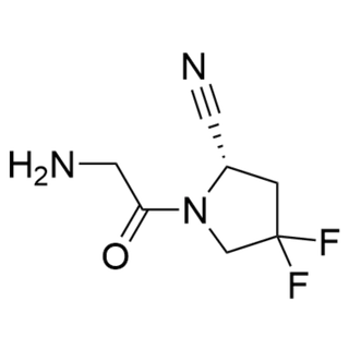 (S)-1-(2-aminoacetyl)-4,4-difluoropyrrolidine-2-carbonitrile