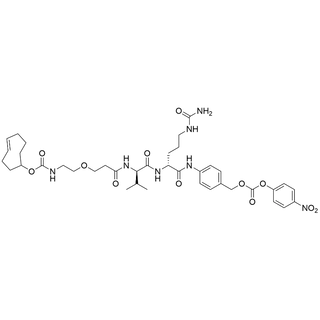 TCO-PEG1-Val-Cit-PAB-PNP