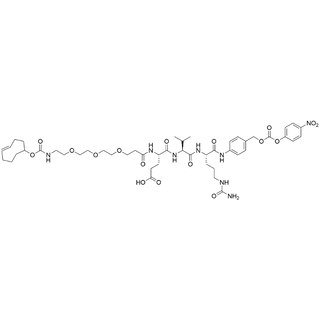 TCO-PEG3-Glu-Val-Cit-PAB-PNP