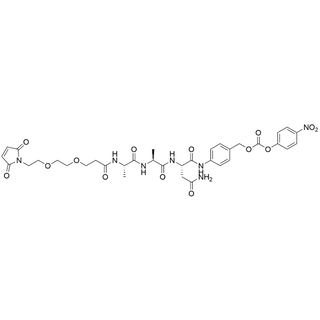 Mal-PEG2-Ala-Ala-Asn-PAB-PNP