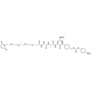 Mal-PEG4-Ala-Ala-Asn(Trt)-PAB-PNP