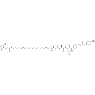 Amido Mal-PEG6-Ala-Ala-Asn-PAB-PNP