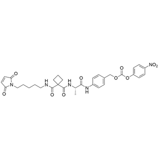 Mal-C5-amide-cBu-Ala-PAB-PNP