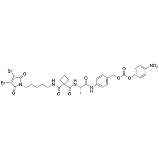 DBM-C5-amide-Cbu-Ala-PAB-PNP