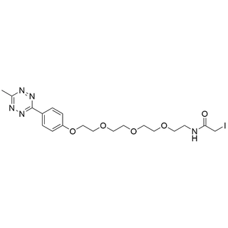 Methyltetrazine-O-PEG4-(2-iodoacetamide)
